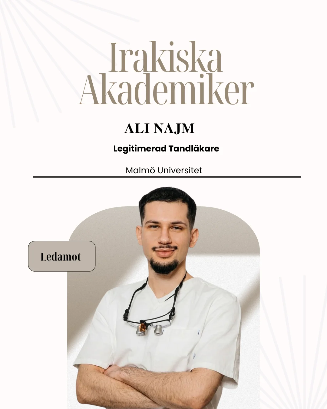 Ali Najm, ledamot i Irakiska Akademiker